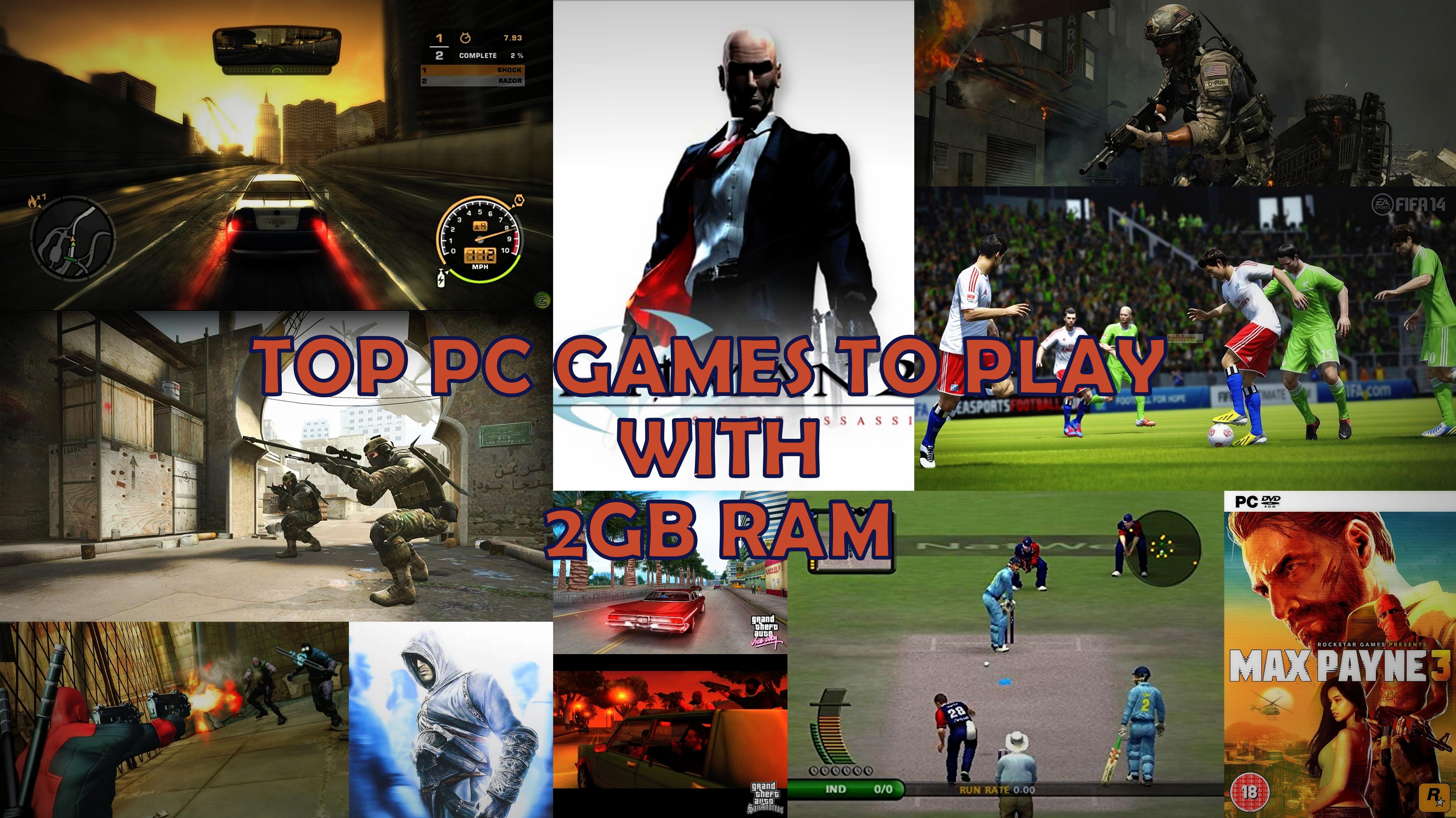 game laptop ram 2gb